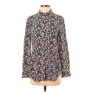 Equipment, long sleeve silk top